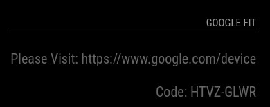 MMM-GoogleFit